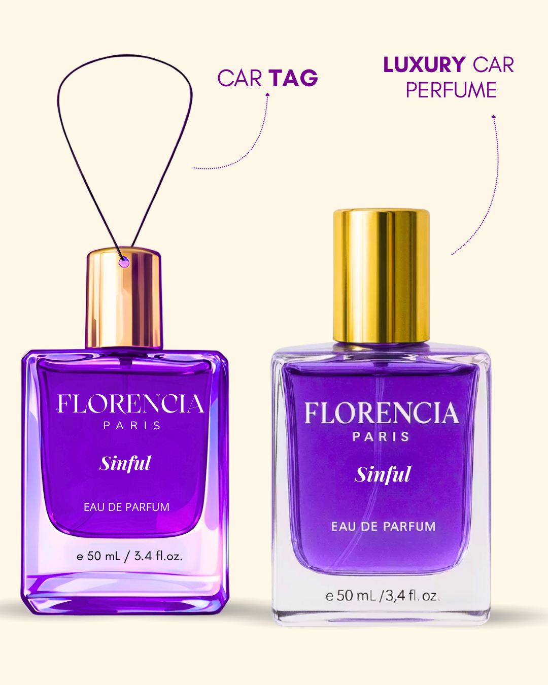 Florencia Sinful 20ml Eau de Parfum — inspired by Gucci Guilty