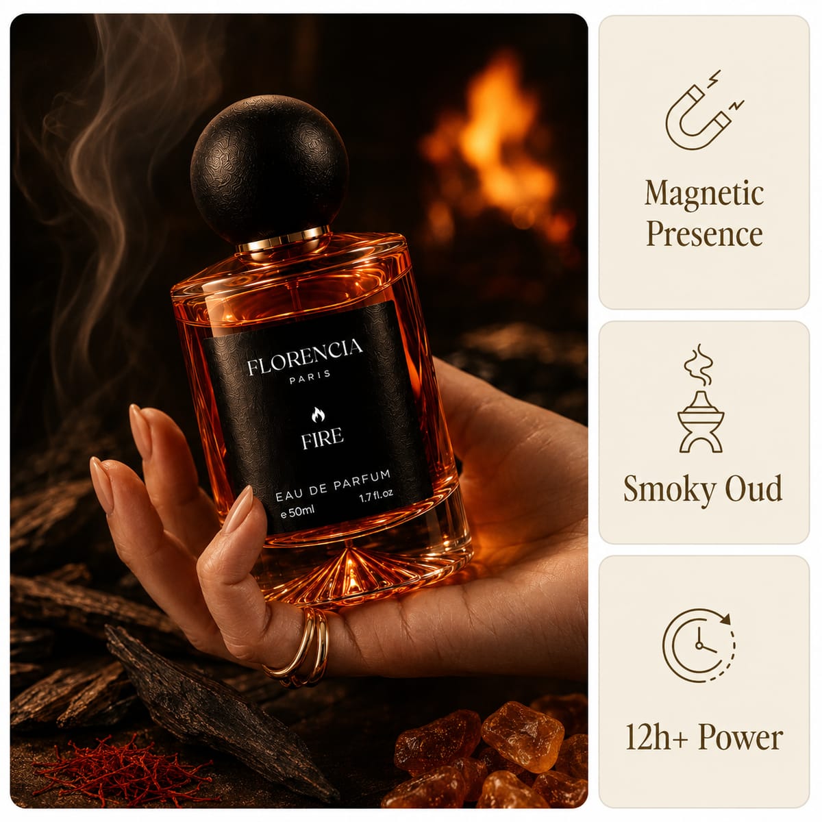 Florencia Fire — Scent profile at a glance