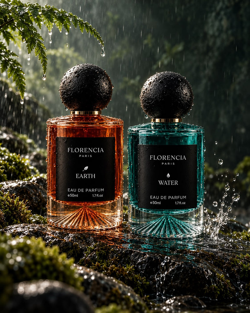 Florencia Forest Rain — Earth and Water Eau de Parfum pair