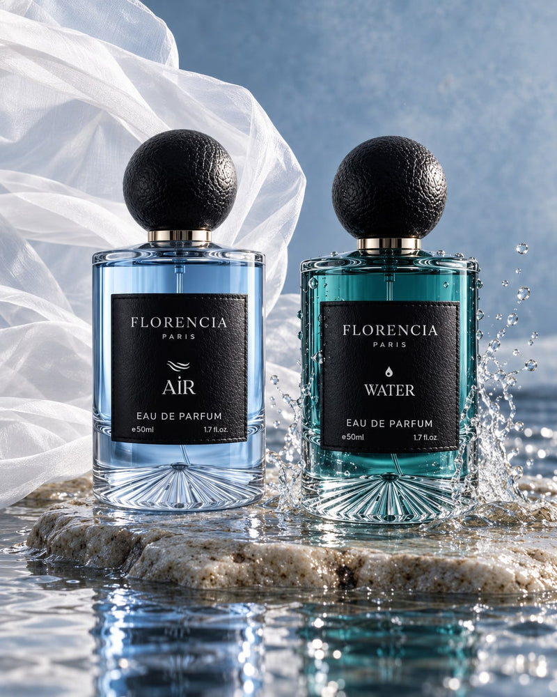 Florencia Ocean Breeze — Air and Water Eau de Parfum pair