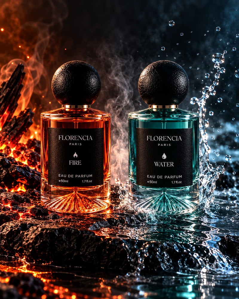 Florencia Perfect Harmony — Fire and Water Eau de Parfum pair