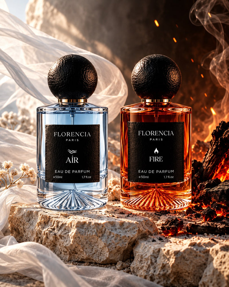 Florencia Wild Spark — Air and Fire Eau de Parfum pair